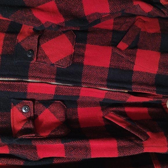 100% Wool Plaid Hunting Jacket - Picture 4 of 8